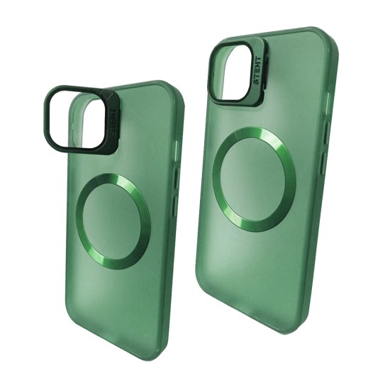 Capa de Proteção de Fusão de Silicone para Apple iPhone 14 Verde